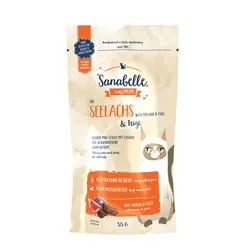 اسنک تشویقی گربه با طعم ماهی و انجیر سانابل – Sanabelle snack seelachs