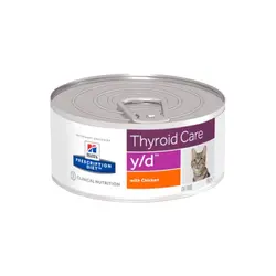 کنسرو گربه بالغ مدل تیروئید کر با طعم مرغ برند هیلز - Dr Hills Thyroid Care Chicken