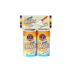 یدک پرزگیر سگ و گربه رولی 72 برگی – Rolly Hair and Lint Remover Spare Medium