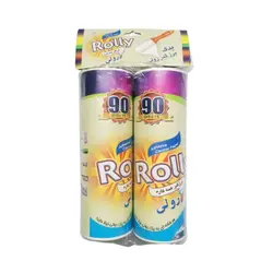 رول یدک چسبی 90 برگی دو تایی 17 سانتی برند رولی – Rolly Hair and Lint Remover Spare large