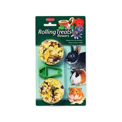 تشویقی غلتکی جوندگان با طعم گل پادوان – Padovan Rolling Flowers