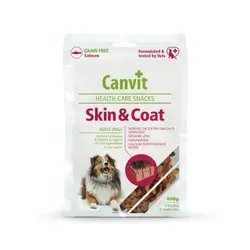 تشویقی سگ تقویت پوست و مو کنویت – Canvit Skin &amp; Coat Snacks Dog