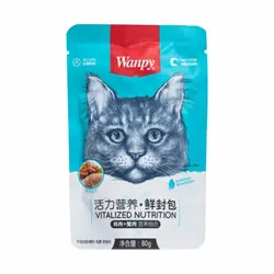 غذای پوچ با طعم مرغ و خرچنگ ونپی – Wanpy Chicken & Crab
