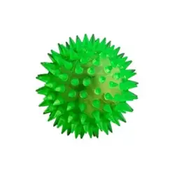 توپ لاتکس خاردار و چراغ دار به همراه سوت – Toy Latex Dog Ball