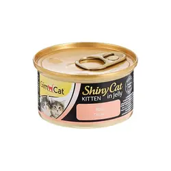 کنسرو بچه گربه با طعم مرغ جیم کت – GimCat Shiny Cat Kitten Chicken