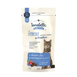 اسنک تشویقی گربه با طعم ماهی و شاه توت سانابل – Snabelle Snack Forelle