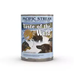 کنسرو سگ با گوشت سالمون دودی تست آف دوایلد – Tast Of The Wild Pacific Stream Canine Recipe