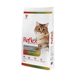 غذای خشک گربه مولتی کالر با طعم مرغ رفلکس 15 کیلوگرم – Reflex Multi Color Chicken 15kg