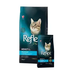 غذای گربه عقیم شده با طعم سالمون رفلکس پلاس 1.5کیلویی – Reflex Plus Sterilised Salmon 1.5kg