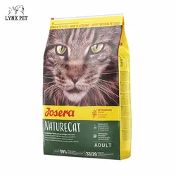 غذای خشک نیچرکت جوسرا حاوی گوشت پرندگان – Josera Naturecat