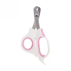 ناخن گير و سوهان حیوانات خانگی سايز متوسط – Medium Size Nail Clipper And White And Pink