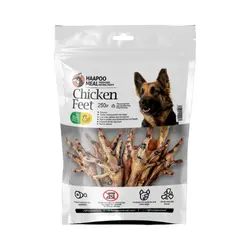 تشویقی سگ هاپومیل پای مرغ بسته ۱۵ عددی – Haapoomeal Chicken Feet For Dog 15pcs