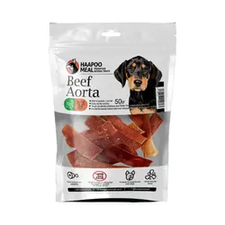 تشویقی سگ هاپومیل آئورت گاو وزن ۵۰ گرم – Haapoomeal Beef Aorta For Dog 50g
