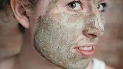 ماسک خاک رس شفابخش هندی کلسیم خالص