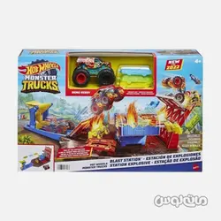 اسباب بازی ایستگاه انفجاری سری مانستر تراکس هات ویلز متل