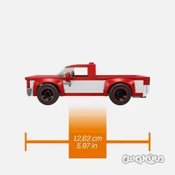 ماشین اسباب بازی مگابلاکس چوی سیلورادو 89 قطعه هات ویلز متل