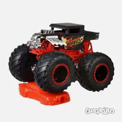 ماشین اسباب بازی مانستر تراک اورسایز سری بون شیکر هات ویلز متل