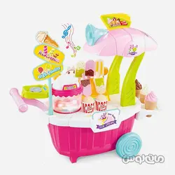 اسباب بازی ترولی بستنی فروشی موزیکال 43 قطعه سری سوئیت شاپ جیا چنگ