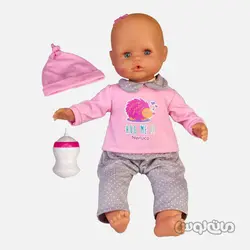 عروسک نوزاد گریه کن با شیشه شیر سری ننوکو فاموسا