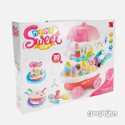 ترولی بستنی فروشی موزیکال 30 قطعه سری سوییت شاپ جیا چنگ