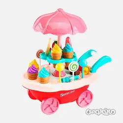 ترولی بستنی فروشی موزیکال 30 قطعه سری سوییت شاپ جیا چنگ