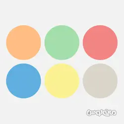 ست گچ 6 تايي کريل