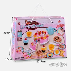 ست اسباب بازی کیک تولد 54 قطعه جیا چنگ