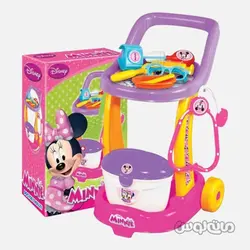 ست اسباب بازی ترولی پزشکی 10 قطعه مینی موس سری دیزنی دد