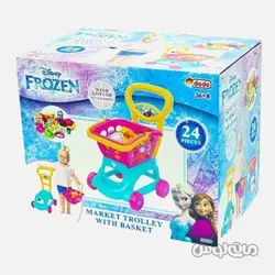 ست اسباب بازی ترولی خرید 24 قطعه فروزن سری دیزنی دد