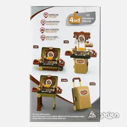 اسباب بازی چمدان کرمی 4 در 1 باربیکیو 15 قطعه لیرانجی