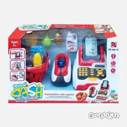 اسباب بازی صندوق فروشگاهی و سبد خرید 18 قطعه جیا چنگ