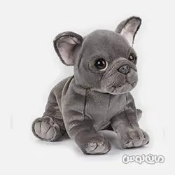 عروسک پلاش سگ بلو فرنچ بولداگ سری کیدز نشنال جئوگرافی للی