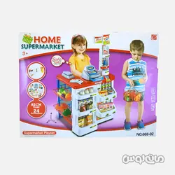 ست کامل سوپر مارکت 24 قطعه همراه با سبد خرید جیا چنگ