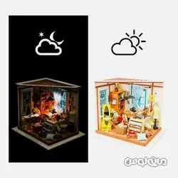 پازل سه بعدی خیاطی لیزا سری دای هوس روبوتایم ساختنی