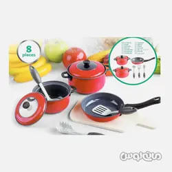 ست آشپزی فلزی 8 قطعه پلی گو