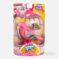 پرنده سخنگو کتی کاپ کیک سری لیتل لایف پتس سری توییت تالکینگ بردز موس