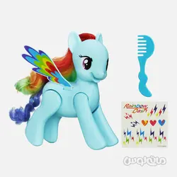 عروسک رینبودش همراه با اکسسوری سری لیتل پونی هزبرو