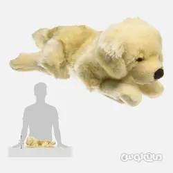 عروسک سگ شکاری خوابیده 40 سانتی سری سگ ها للی