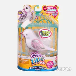 پرنده سخنگو اسنوبیل سری لیتل لایف پتس سری توییت تالکینگ بردز موس