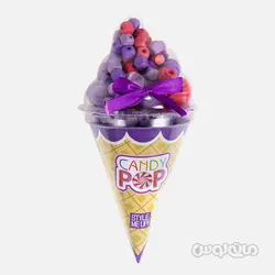 کیت 240 تکه جواهر سازی طرح بستنی بنفش سری کندی پاپ استایل می آپ