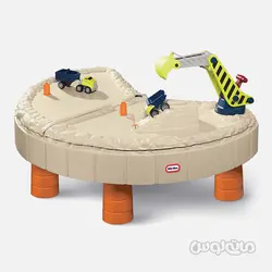 میز شن بازی همراه با بولدوزر و سایه بان لیتل تایکس