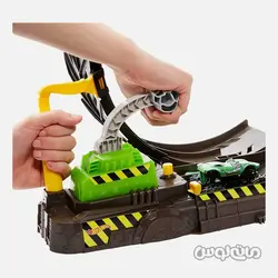 پلی ست اسباب بازی مسابقه در مسیر دایره ای سری مانستر تراک هات ویلز متل