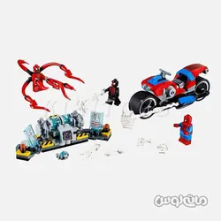 حمله اسپایدرمن موتوری و بلک اسپایدر 252 قطعه لاری ساختنی
