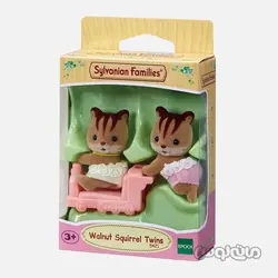 ست فیگور نوزاد دوقلو سنجاب سیلوانیان فامیلیز ایپوک