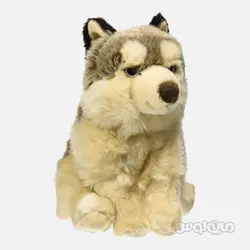 عروسک گرگ نشسته 26 سانتی سری سگ ها للی