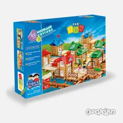 کلبه جنگلی 62 تکه تک توی