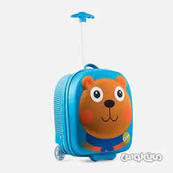 کیف چرخدار طرح خرس سری هپی ترولی اوپس