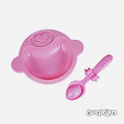 نوزاد چند کاره 16 اینچ همراه با جغجغه و ظرف غذا سری مادر لاو تک می تویز