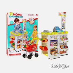 ست کامل سوپر مارکت 24 قطعه همراه با ترولی خرید سری هوم سوپر مارکت جیا چنگ
