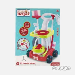 ترولی نظافت همراه با جارو برقی سری لیتل هلپر جیا چنگ